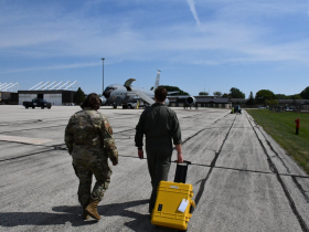 KC-135 at 128th Air Refueling Wing