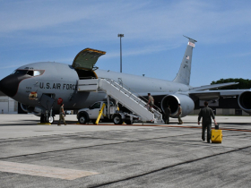 KC-135 at 128th Air Refueling Wing