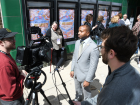 Mayor Cavalier Johnson Does Media Interview