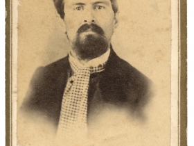 Portrait of Leroy Gates, ca. 1860 