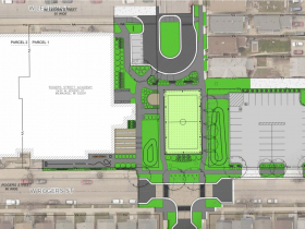 S. 24th Street Pedestrian Mall Plan