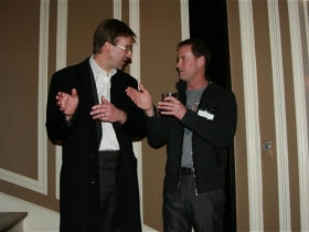 Chris Abele and Andy Nunemaker. Photo by Emily Bunzel courtesy of Equality Wisconsin.