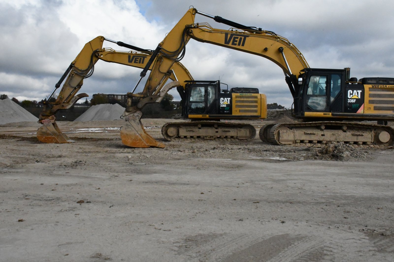 Veit Equipment at Northridge Mall Demolition Site