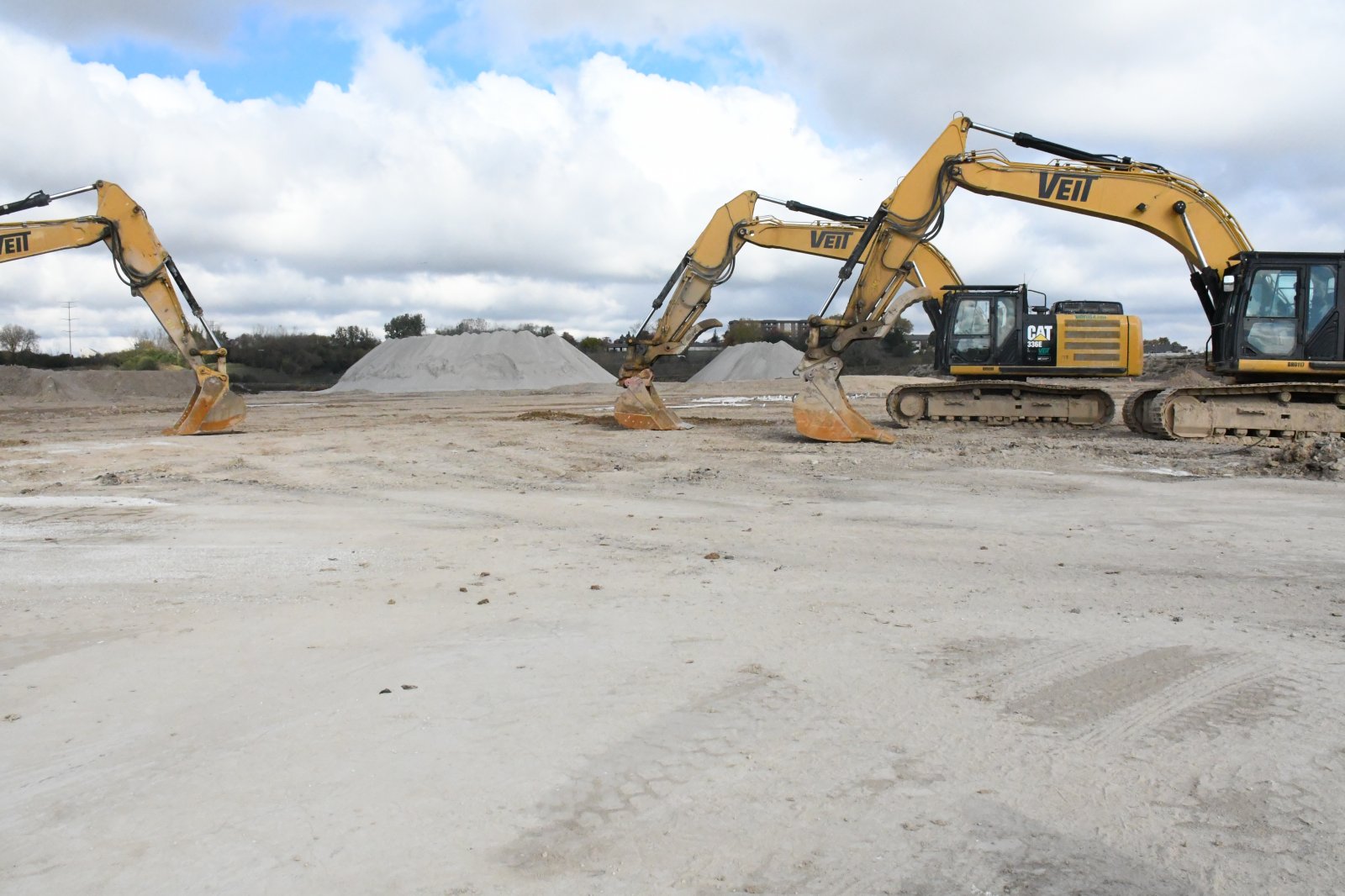 Veit Equipment at Northridge Mall Demolition Site