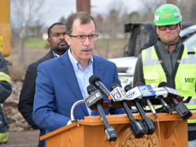 WEDC's Mike Ward at Nov. 19, 2024 Northridge Press Conference