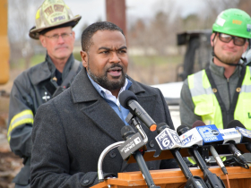 Lafayette Crump at Nov. 19, 2024 Northridge Press Conference