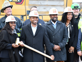 Taylor, Johnson, Crump and Moore at Nov. 19, 2024 Northridge Press Conference