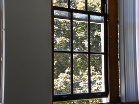 Restored Window at Edison School Apartments