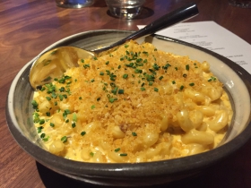 Mac and Cheese at Baptiste and Bottle
