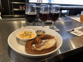 Appetizers and Beer at Surly