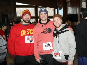 Jordan Olson, Chris Lamers, and Carter Hodnett traveled all the way from Minnesota to participate in the 23rd Annual Steve Cullen Healthy Heart Run/Walk