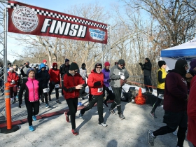 The 23rd Annual Steve Cullen Healthy Heart Run/Walk held on Saturday, February 9th at Underwood Parkway in Wauwatosa