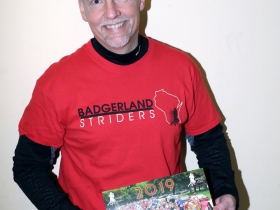 Dave Finch, Vice President of Road Racing Badgerland Striders