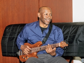 Kevin Eubanks at the Jazz Master Class held Saturday, August 19, 201