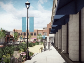 Bayshore Town Center redevelopment rendering