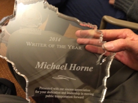 2014 Outstanding Writer of the Year Award