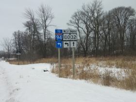 Highway 100 near E. Ryan Road