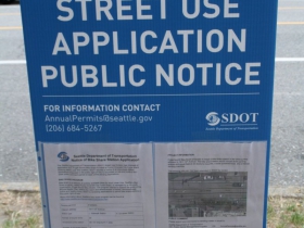 Street Use Application Public Notice
