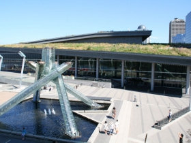 Convention Centre West and 2012 Olympic Cauldron