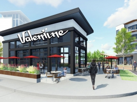 Valentine Coffee at Drexel Town Square Rendering