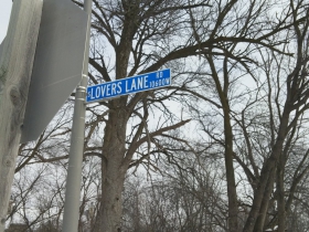 South Lovers Lane Road is part of Highway 100