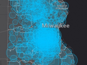 May 27 COVID-19 Milwaukee County Case Map
