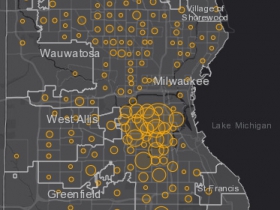 June 5 COVID-19 Milwaukee County - New Cases in Last 7 Days