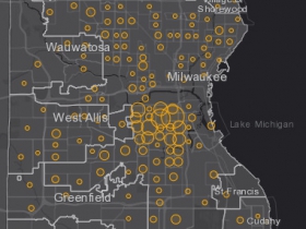 June 12 COVID-19 Milwaukee County - New Cases in Last 7 Days