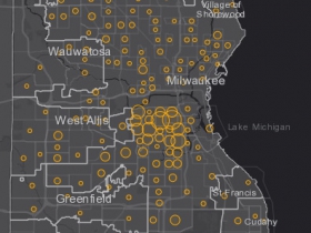June 13 COVID-19 Milwaukee County - New Cases in Last 7 Days