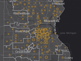 June 14 COVID-19 Milwaukee County - New Cases in Last 7 Days