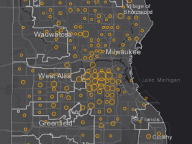 June 22 COVID-19 Milwaukee County - New Cases in Last 7 Days