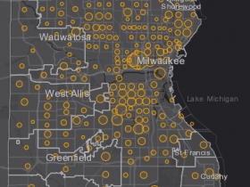 July 10 COVID-19 Milwaukee County - New Cases in Last 7 Days