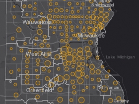 July 21 COVID-19 Milwaukee County - New Cases in Last 7 Days