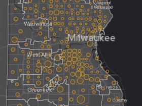 July 30 COVID-19 Milwaukee County - New Cases in Last 7 Days
