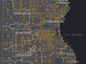 August 4th COVID-19 Milwaukee County - New Cases in Last 7 Days