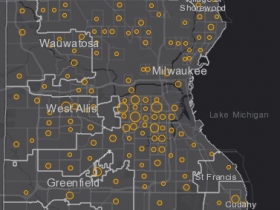 September 2nd COVID-19 Milwaukee County - New Cases in Last 7 Days
