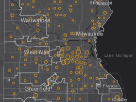 September 4th COVID-19 Milwaukee County - New Cases in Last 7 Days