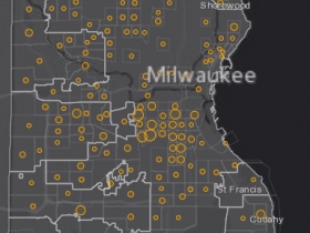September 5th COVID-19 Milwaukee County - New Cases in Last 7 Days