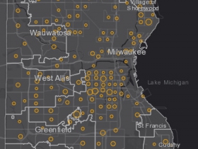 September 9th COVID-19 Milwaukee County - New Cases in Last 7 Days