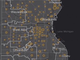 September 11th COVID-19 Milwaukee County - New Cases in Last 7 Days
