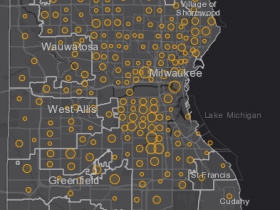 October 7th COVID-19 Milwaukee County - New Cases in Last 7 Days