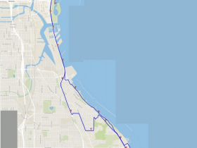 2023 Lakefront Marathon Course