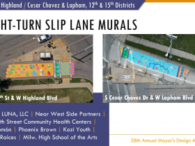 Mayor's Design Awards - Right-Turn Slip Lane Murals