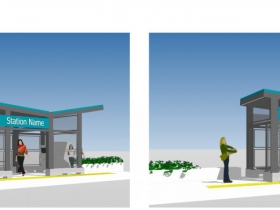 BRT Station Option A