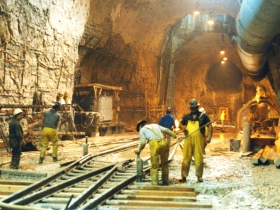 Deep Tunnel construction.