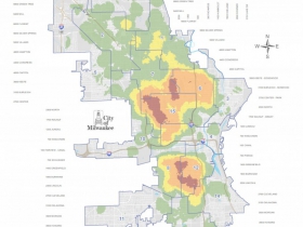 Milwaukee Lead Poisoning Map (2016)