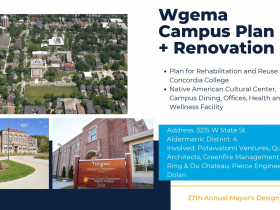 Wgema Campus Plan and Renovation - 2024 Mayor's Design Awards