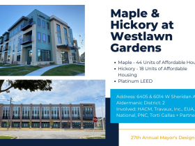 Maple and Hickory at Westlawn Gardens - 2024 Mayor's Design Awards