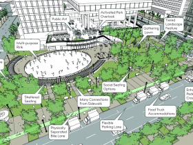 Red Arrow Park Improvements - Connec+ing MKE Downtown Plan 2040