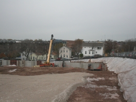 The Avenir construction site.